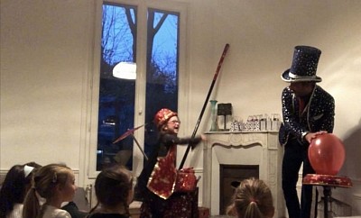 Magicien pour anniversaire d'enfant