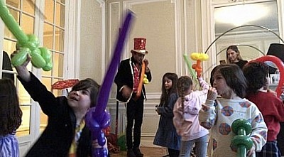 Sculpteur de ballons pour enfant