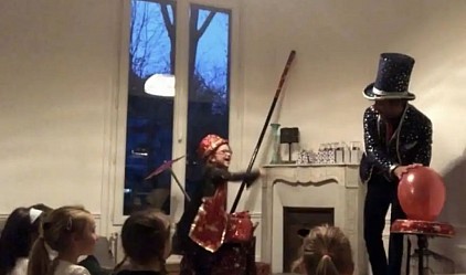 Magicien pour anniversaire d'enfant
