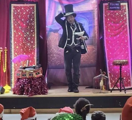 Magicien pour Noël
