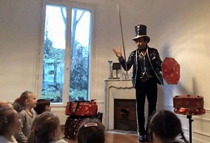 Magicien à domicile pour enfant