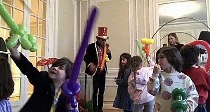 Sculpteur de ballons pour enfant