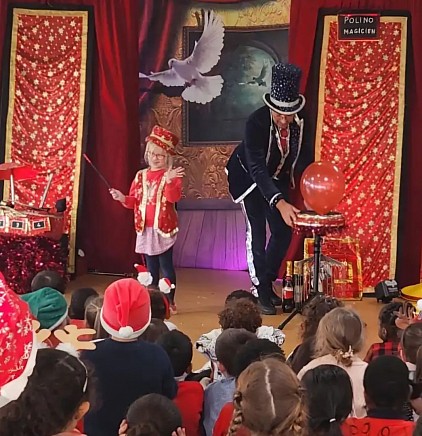 Magicien enfants pour école